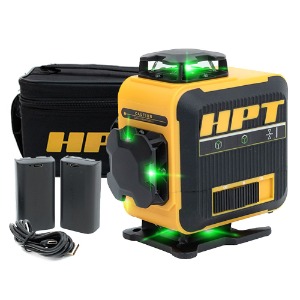 HPT 4D 그린 레이저 레벨기 HL-4MG 그린빔 일본 샤프 그린 다이오드 16라인 수직 수평